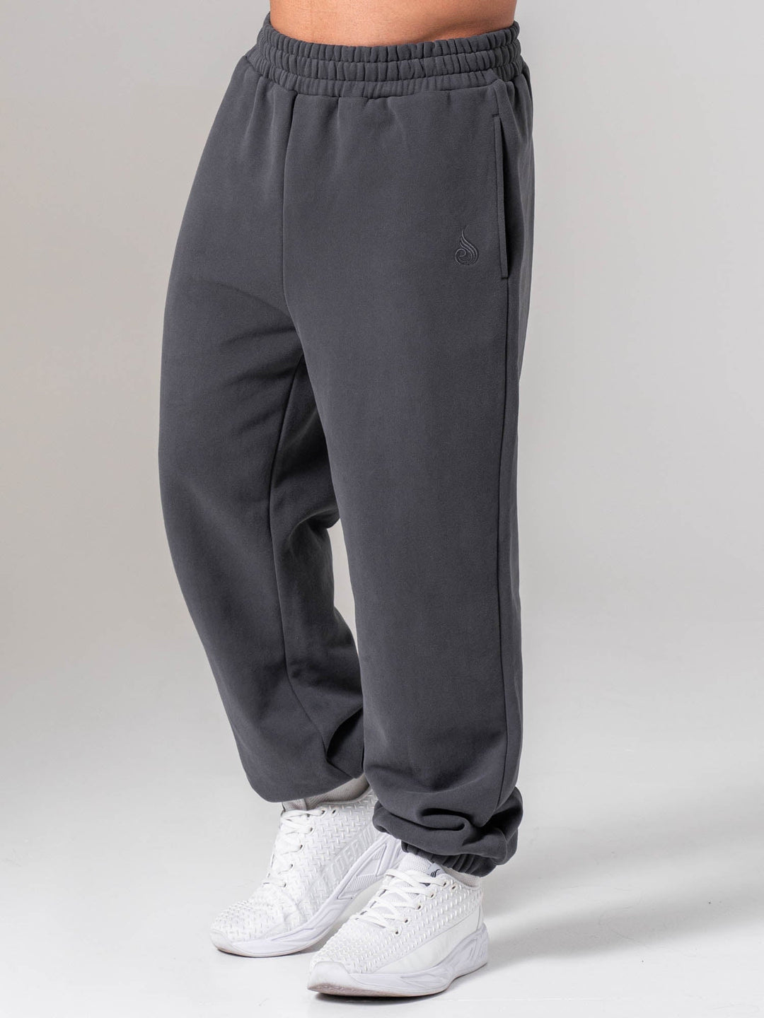 Plush Trackpant - Charcoal Clothing Ryderwear 