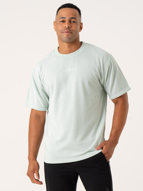 Pursuit Fleece T-Shirt Spearmint