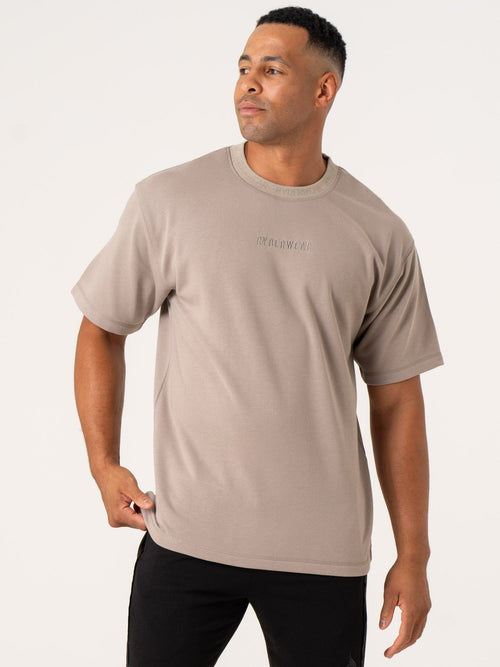 Pursuit Fleece T-Shirt Taupe