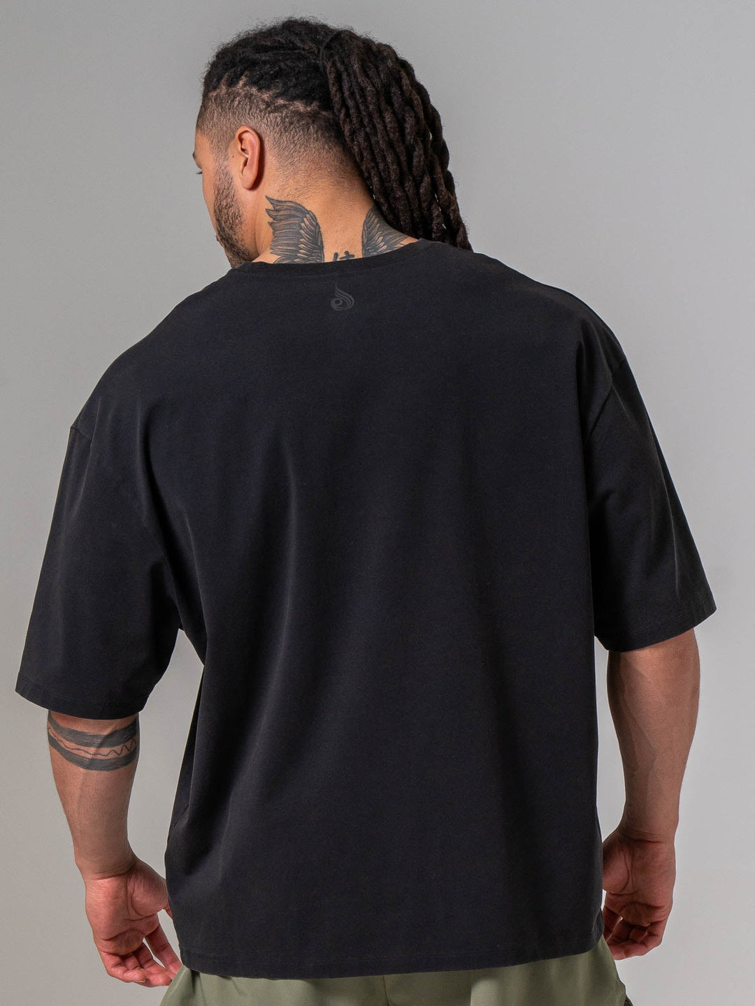 Pursuit Oversized T-shirt - Charcoal Clothing Ryderwear 