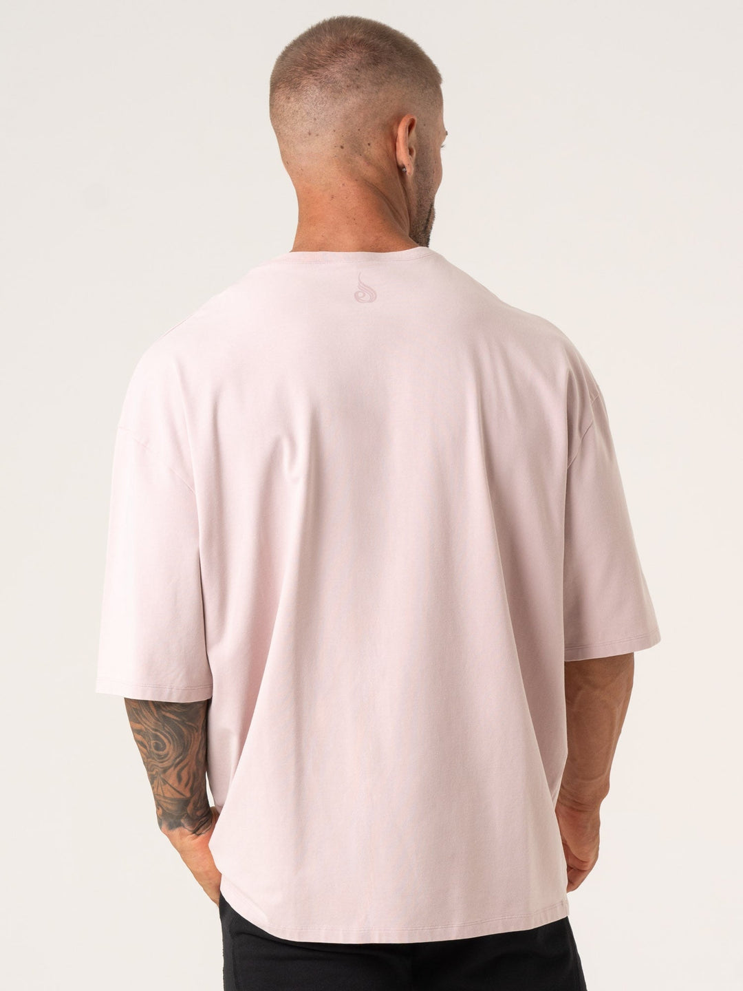 Pursuit Oversized T-Shirt - Cinder Stonewash Clothing Ryderwear