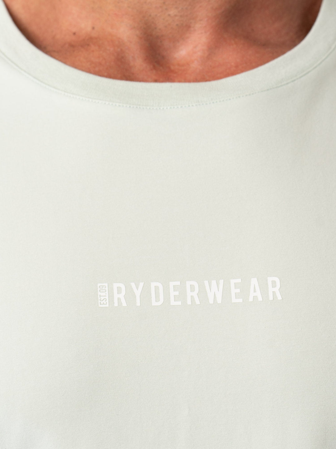 Pursuit Oversized T-Shirt - Spearmint Stonewash Clothing Ryderwear 