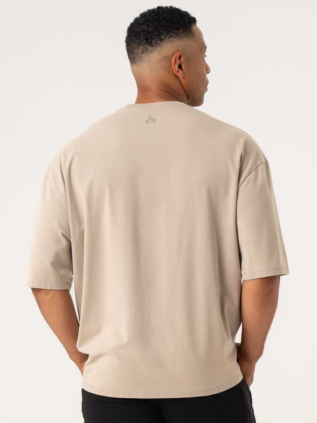 Pursuit Oversized T-Shirt - Taupe Stonewash Clothing Ryderwear