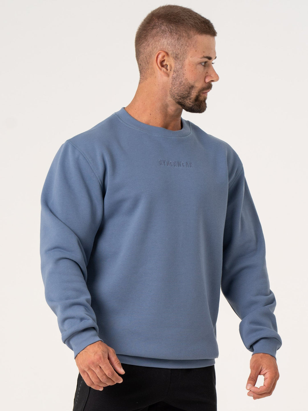 Pursuit Pullover - Denim Blue Clothing Ryderwear 