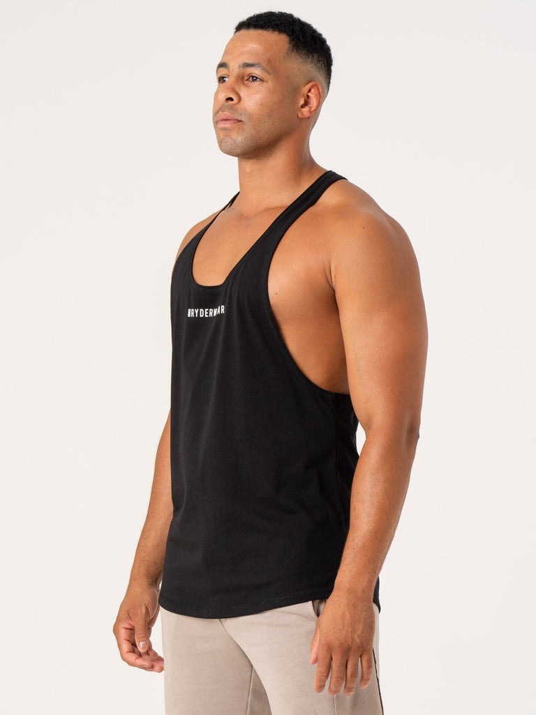 Pursuit Stringer - Black - Ryderwear