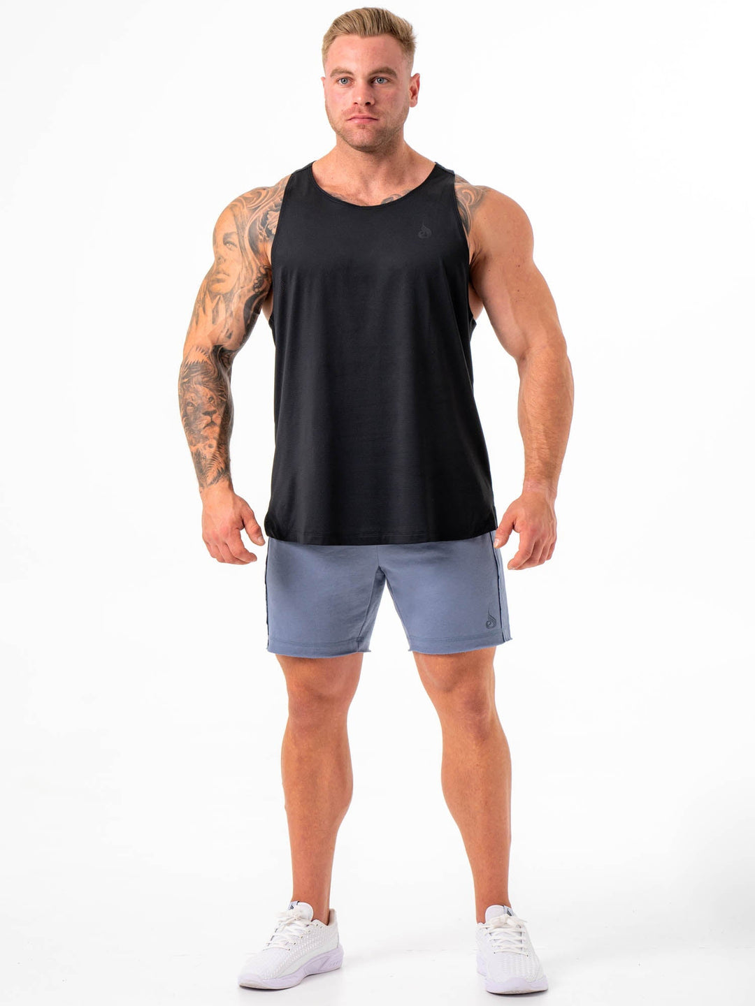 Pursuit Track Shorts - Denim Blue Clothing Ryderwear 