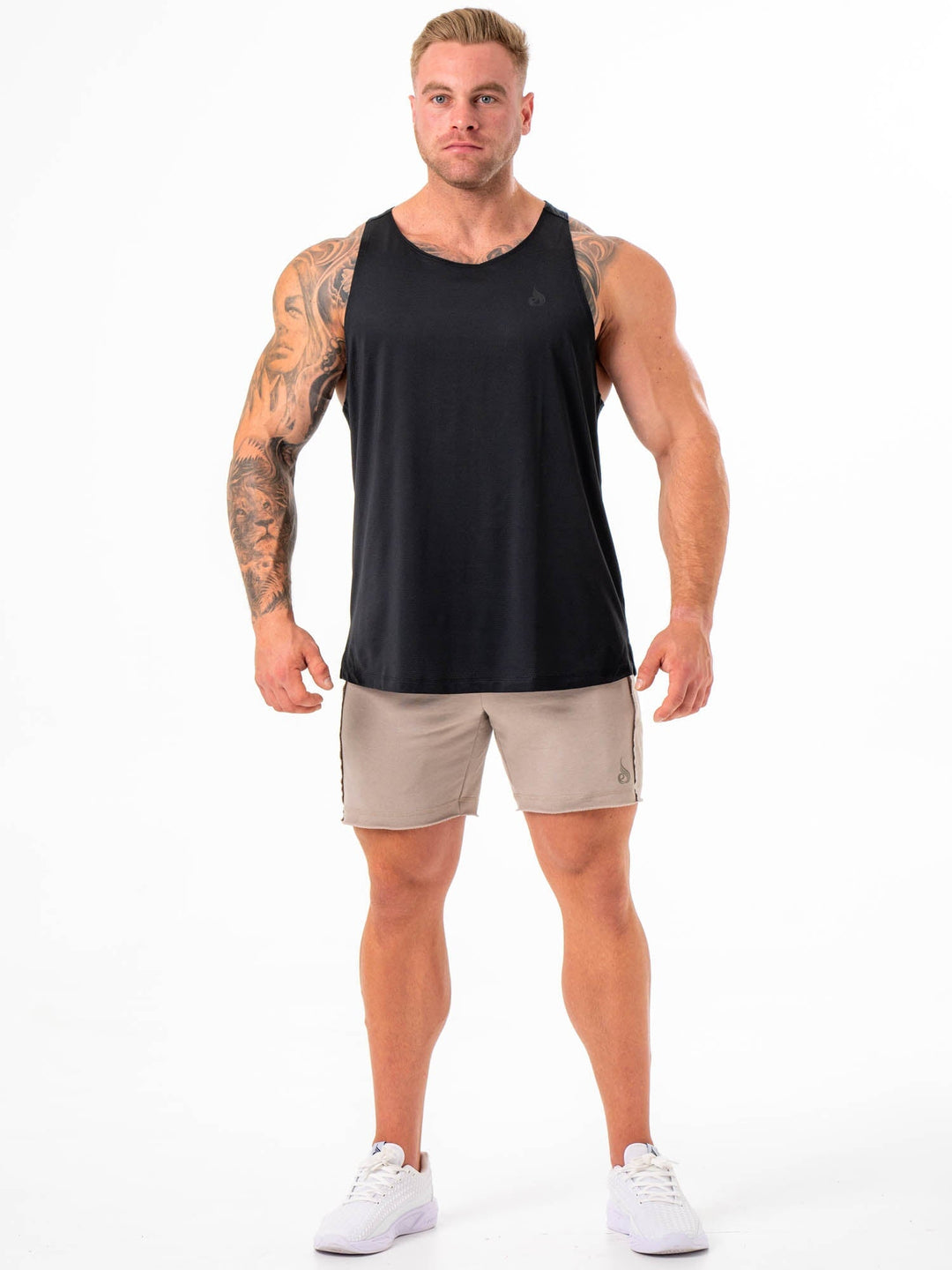 Pursuit Track Shorts - Taupe Clothing Ryderwear 