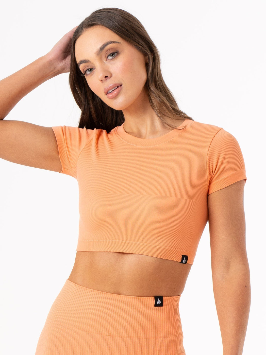 Rib Seamless T-Shirt - Mango Clothing Ryderwear