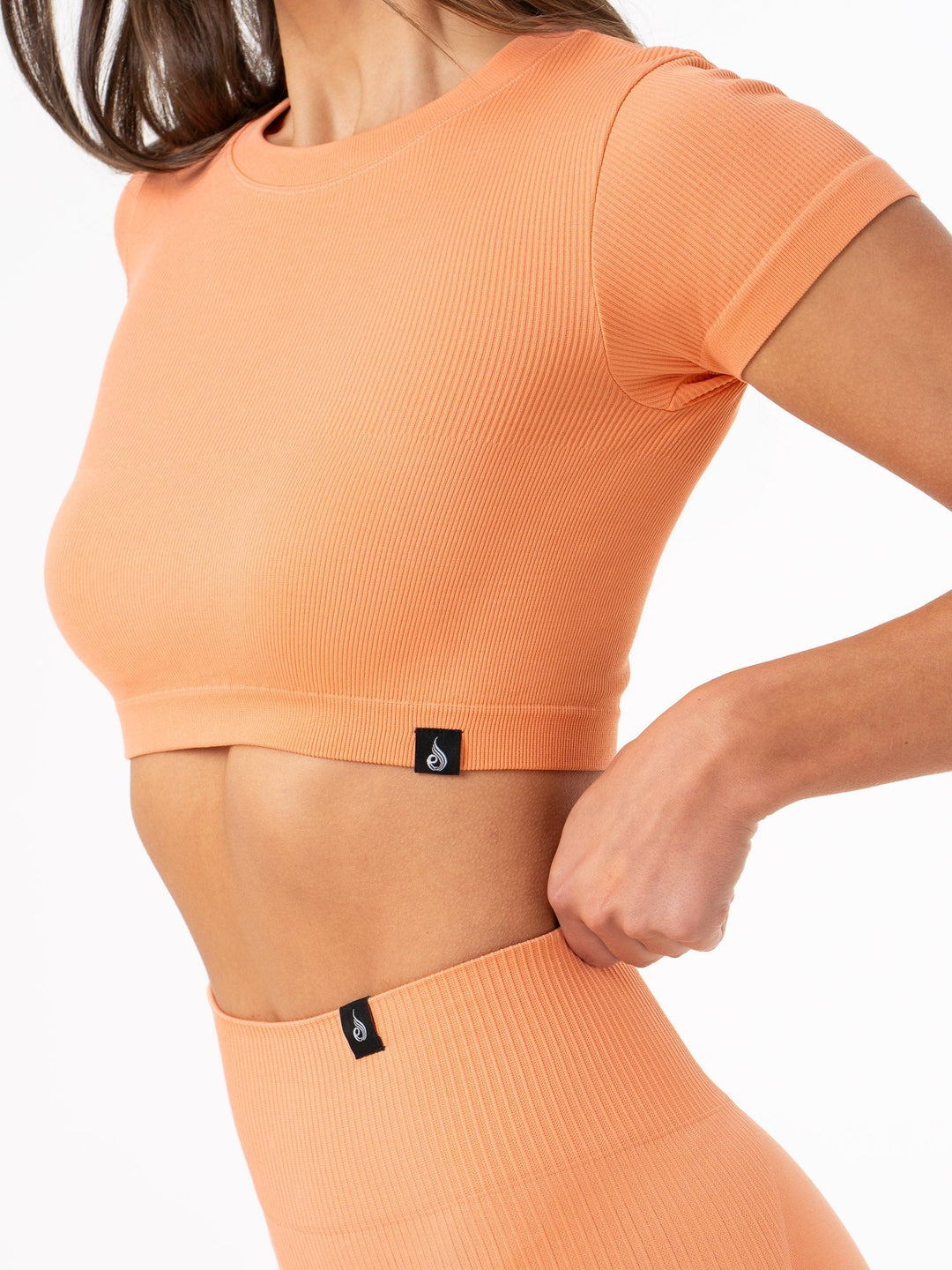 Rib Seamless T-Shirt - Mango Clothing Ryderwear