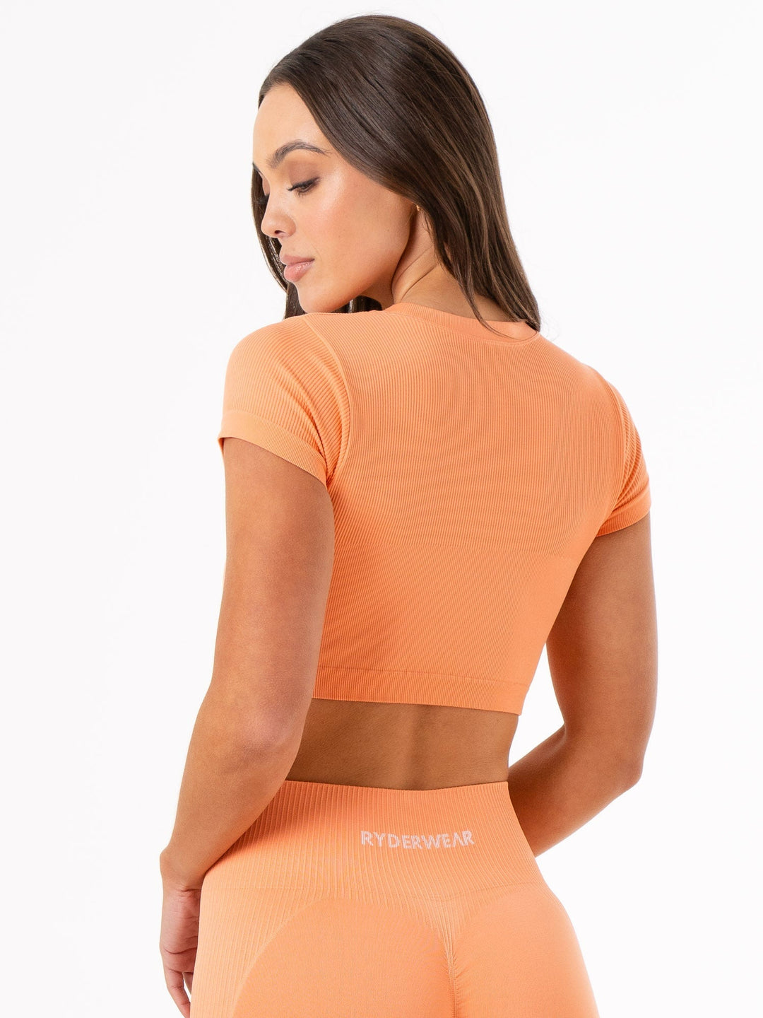 Rib Seamless T-Shirt - Mango Clothing Ryderwear