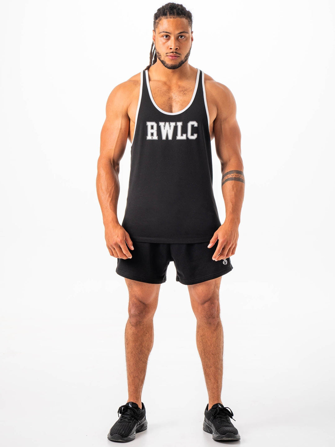 RWLC Stringer T-back - Black Clothing Ryderwear 