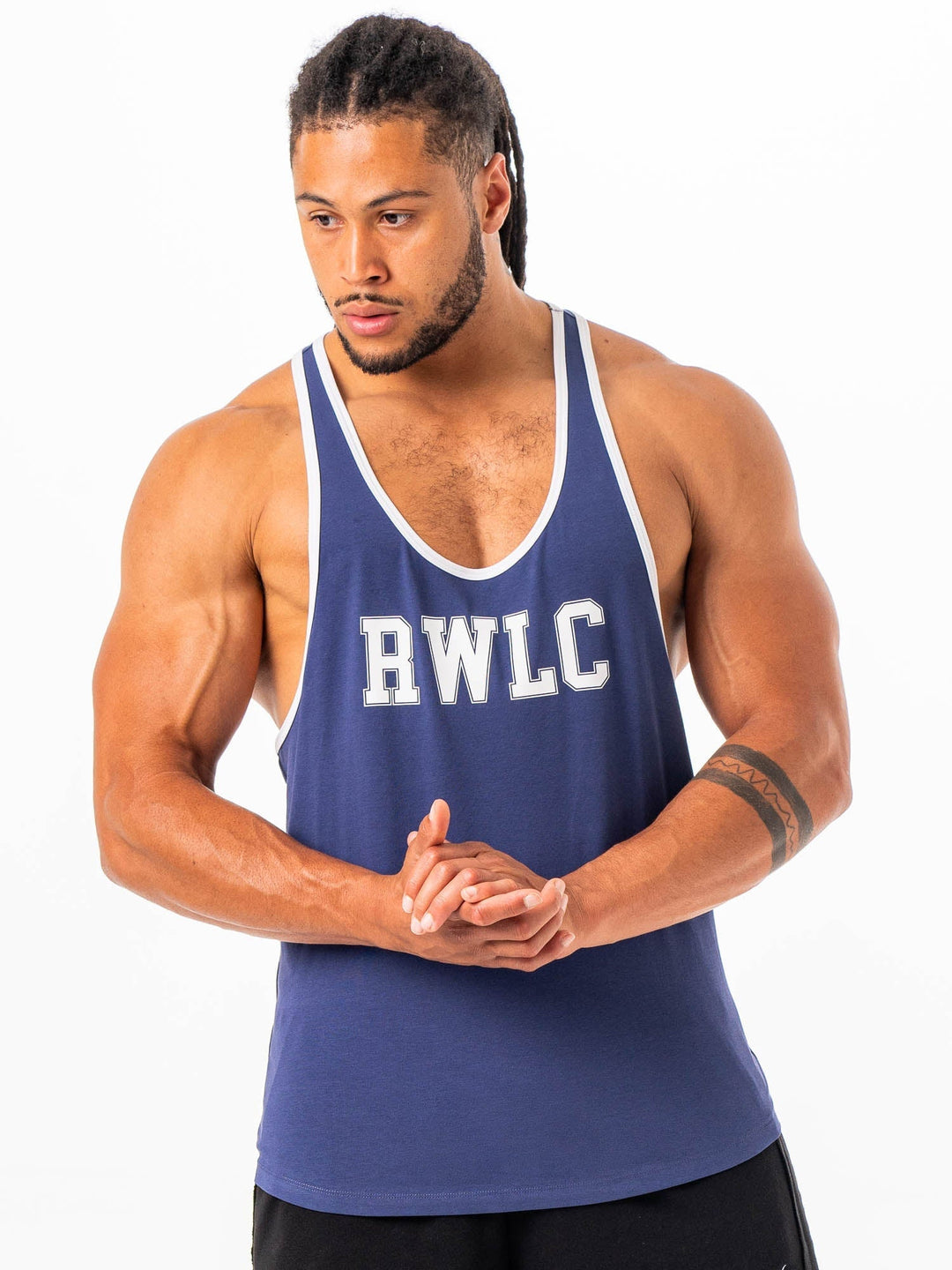 RWLC Stringer T-back - Navy Clothing Ryderwear 