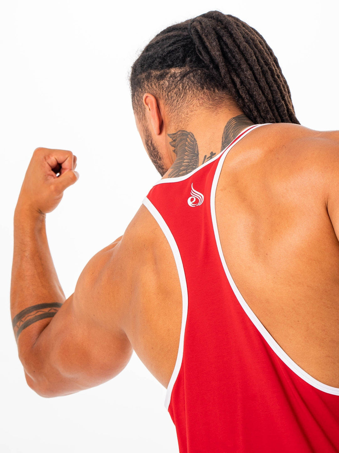 RWLC Stringer T-back - Red Clothing Ryderwear 