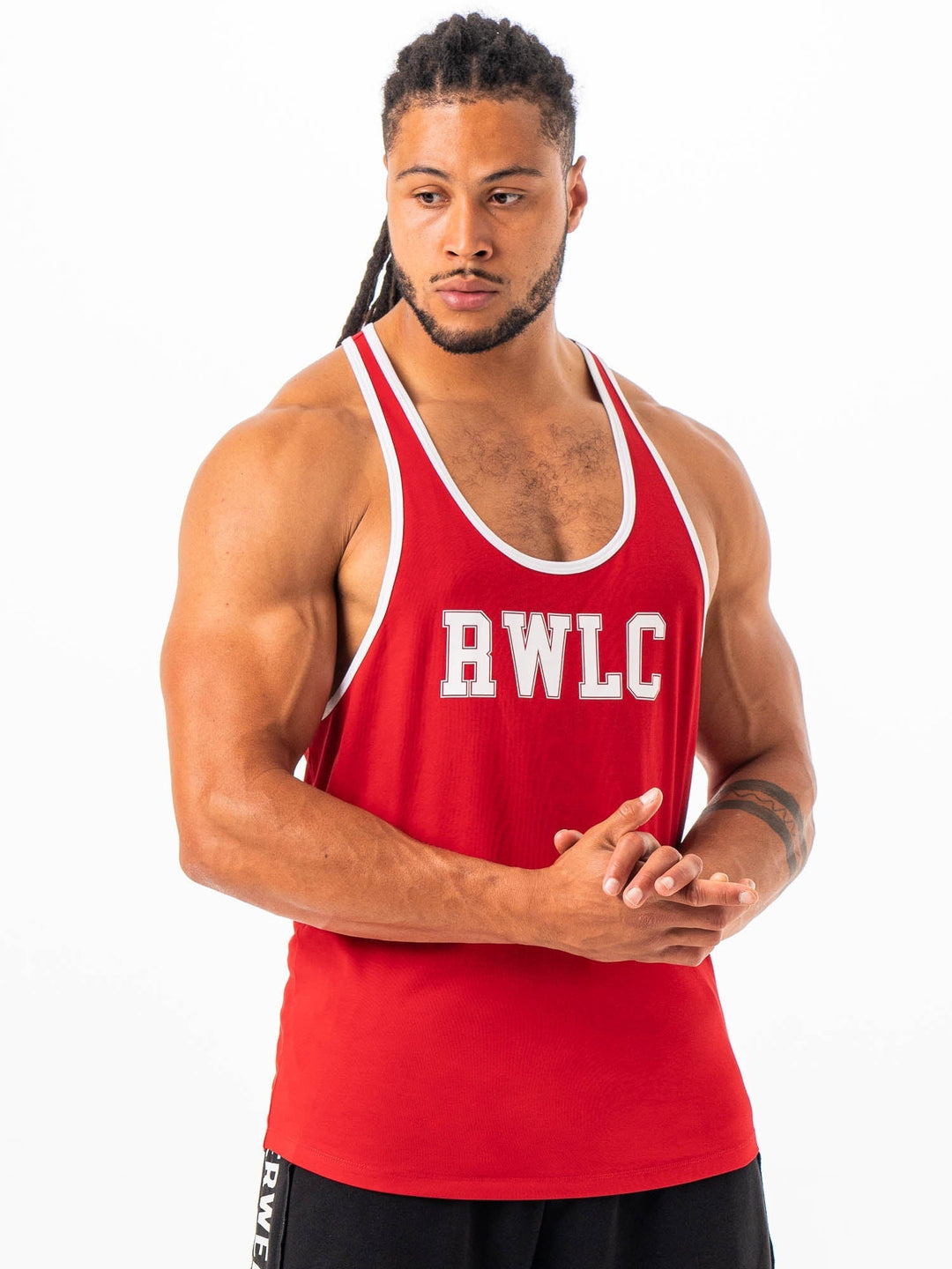 RWLC Stringer T-back - Red Clothing Ryderwear 