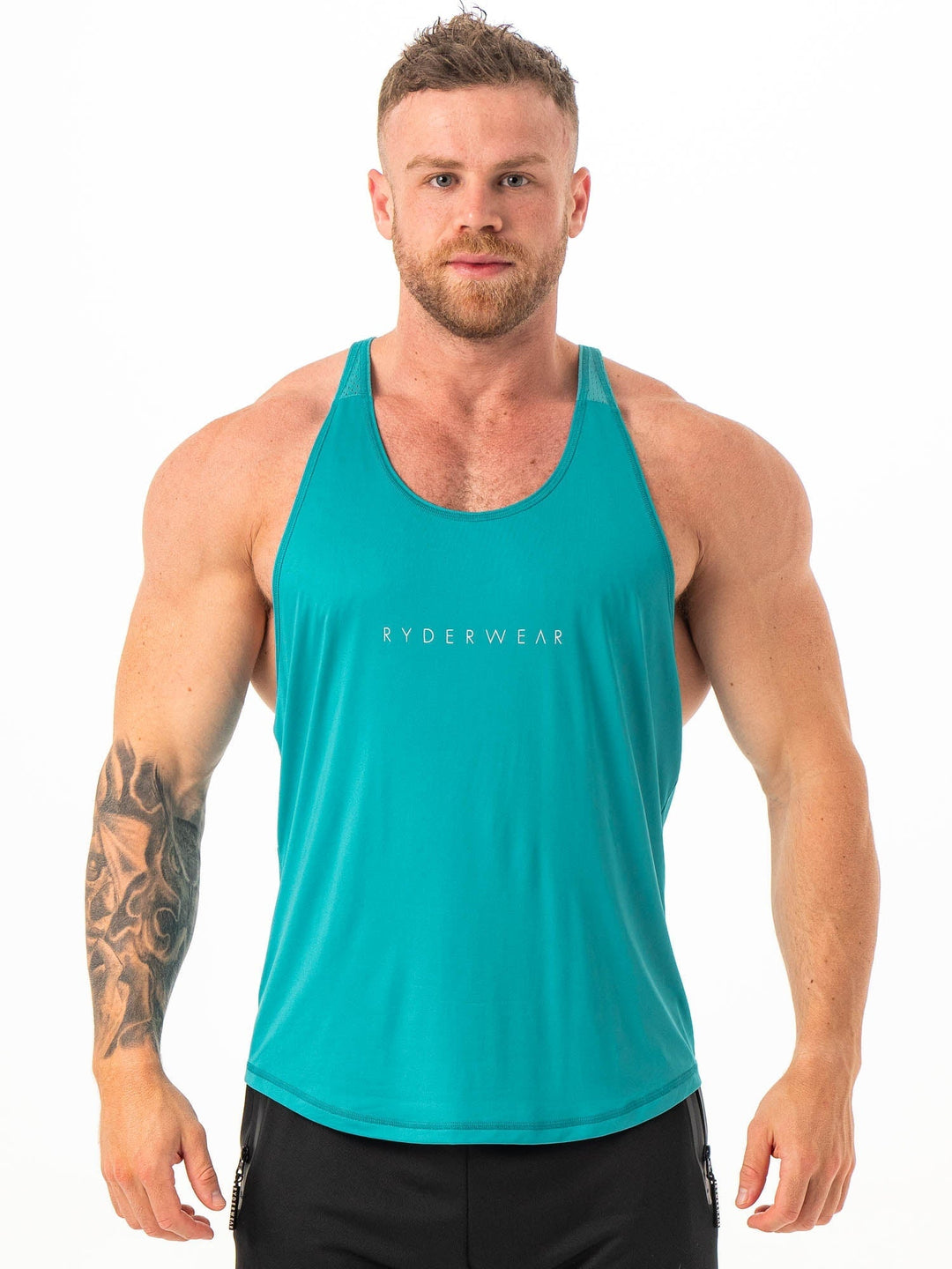 Ryder T-Back - Teal Clothing Ryderwear 