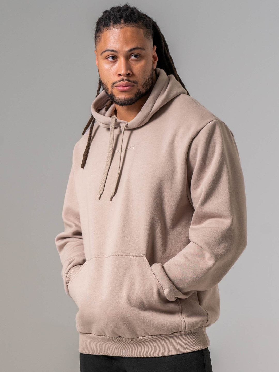 Ryderwear Essential Hoodie - Almond Clothing Ryderwear 