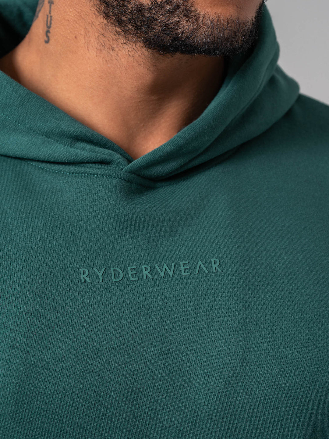 Ryderwear Essential Hoodie - Emerald Clothing Ryderwear 