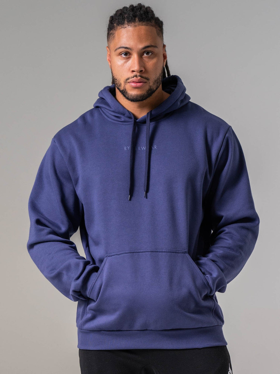 Ryderwear Essential Hoodie - Navy Clothing Ryderwear 