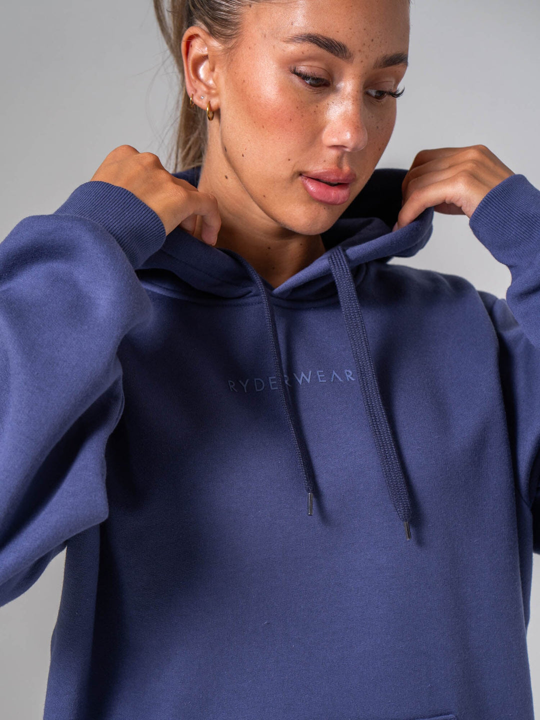 Ryderwear Essential Hoodie - Navy Clothing Ryderwear 