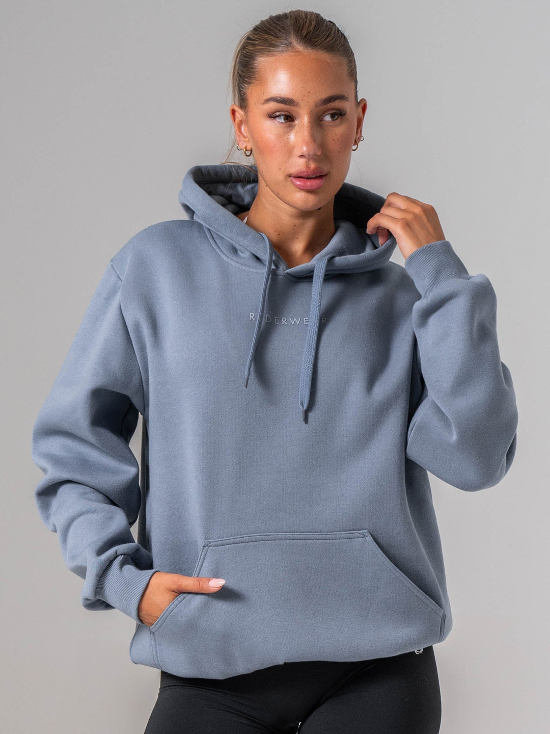 Ryderwear Essential Hoodie - Steel Blue Clothing Ryderwear 