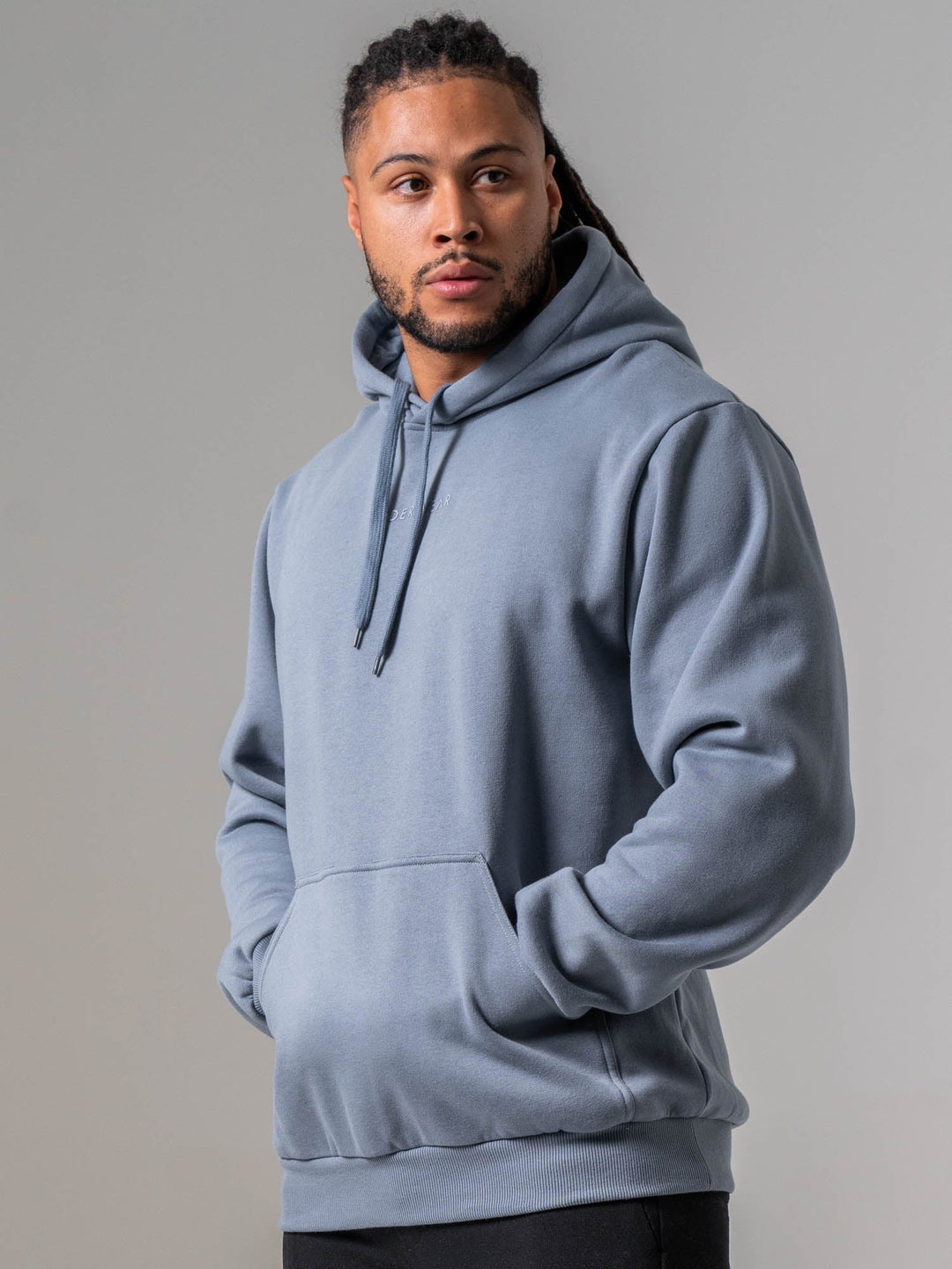 Ryderwear Essential Hoodie - Steel Blue Clothing Ryderwear 