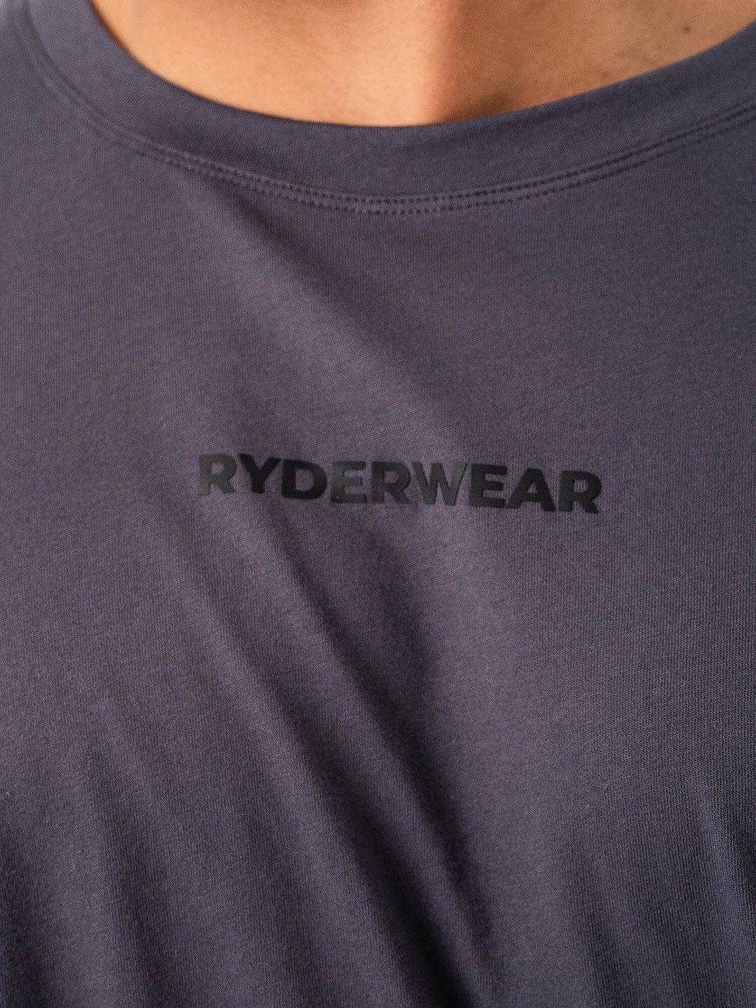 Ryderwear Oversized Tshirt - Charcoal Clothing Ryderwear 