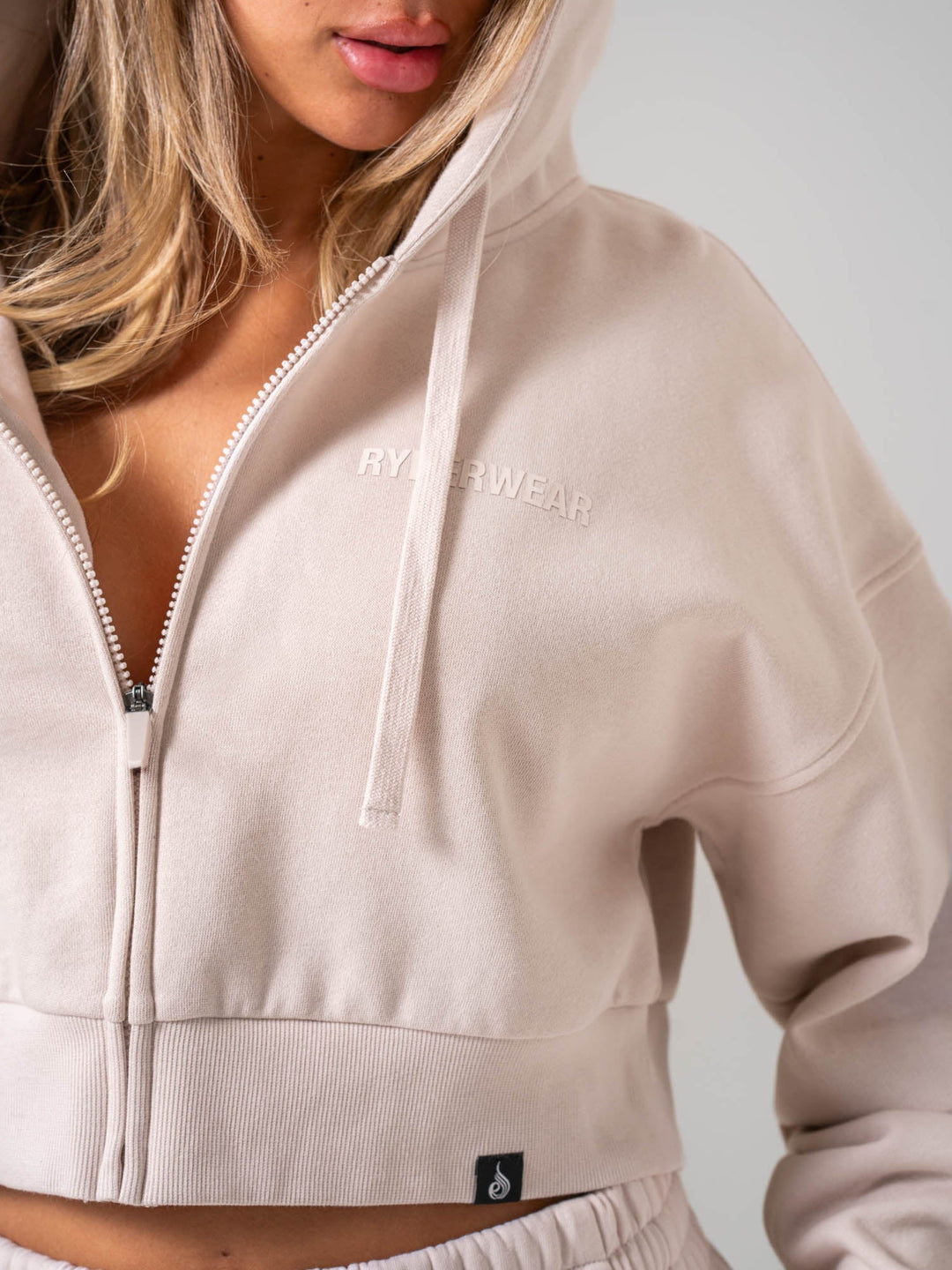 Ryderwear Track Jacket - Oatmeal Clothing Ryderwear 