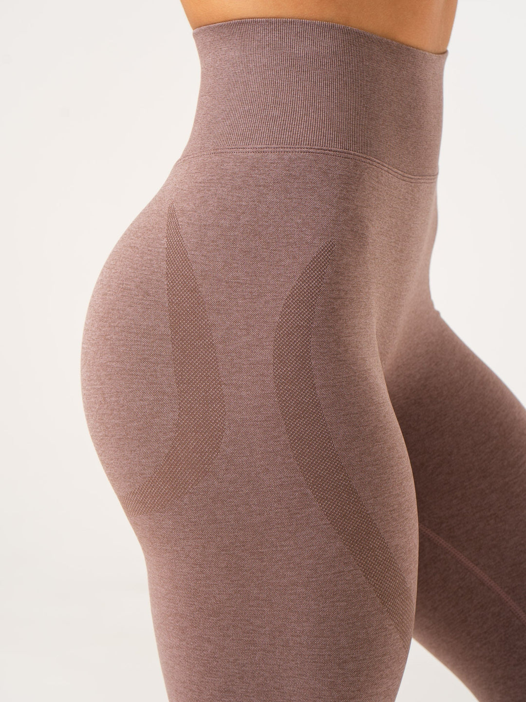 Sculpt Seamless Leggings - Mocha Marl Clothing Ryderwear