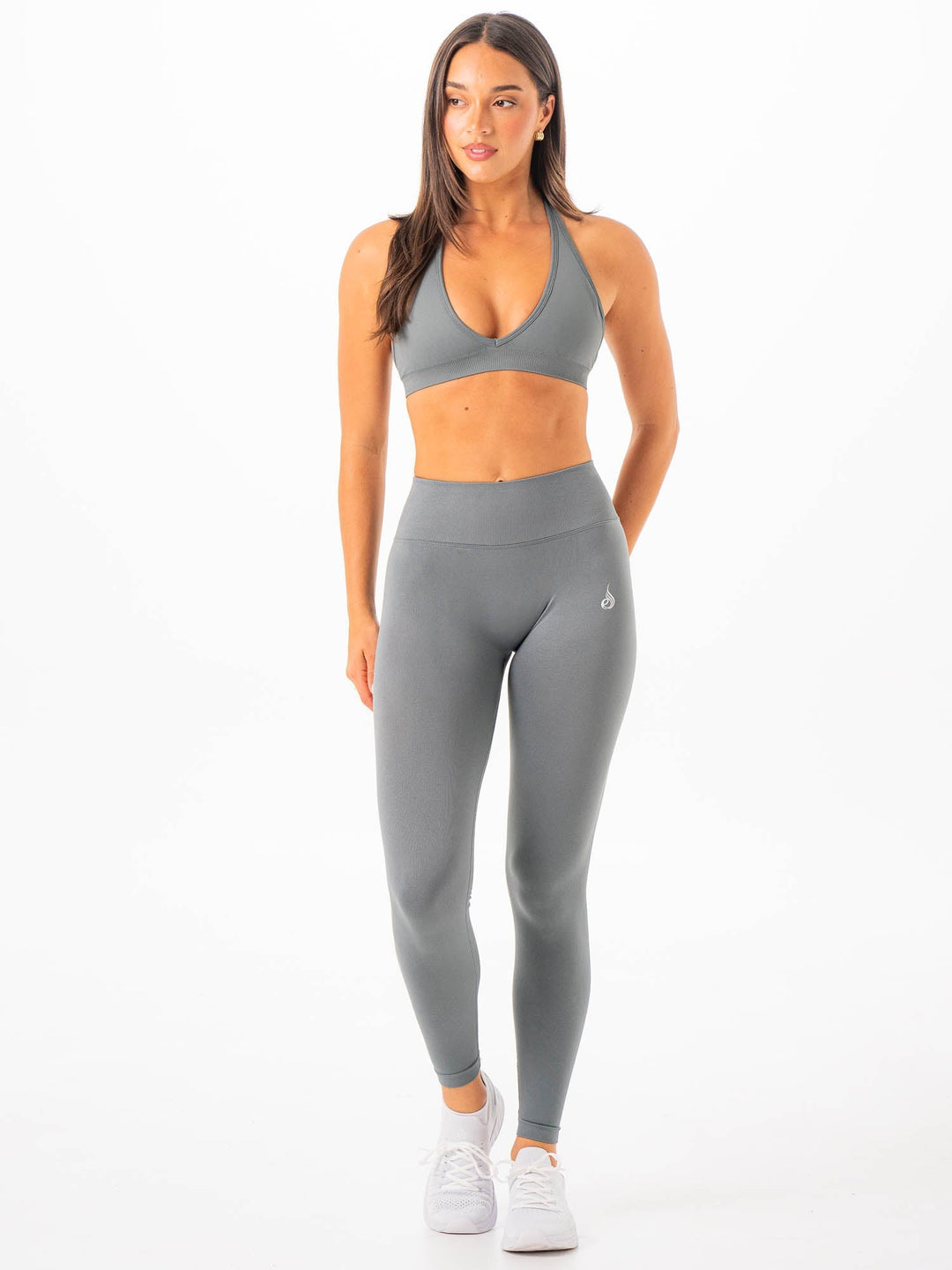 Sculpt Seamless Leggings - Slate Clothing Ryderwear 