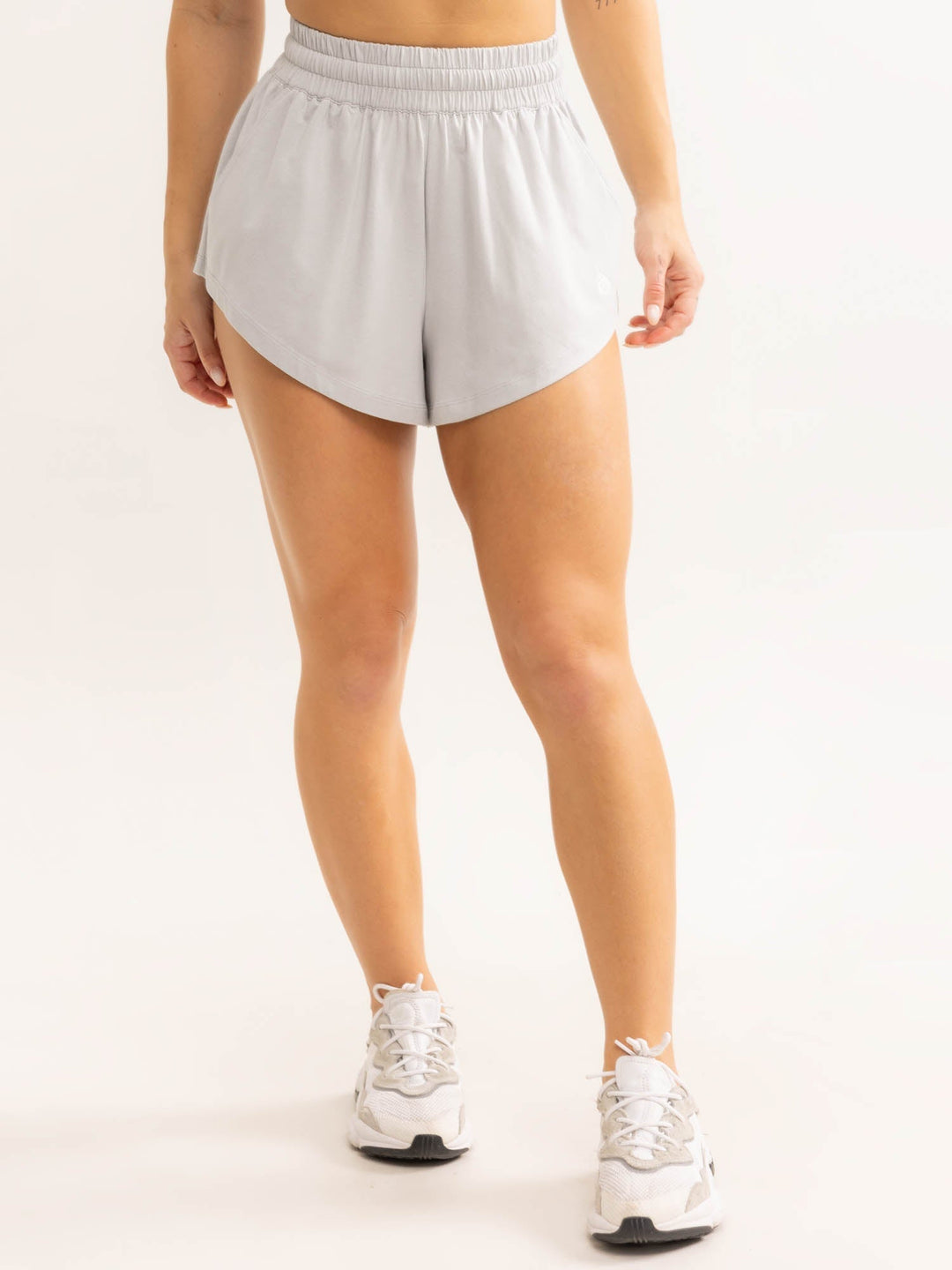 Soft Tech Shorts - Grey Marl Clothing Ryderwear 