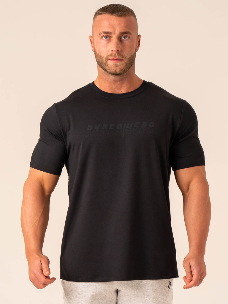 Soft Tech T-Shirt - Black - Ryderwear