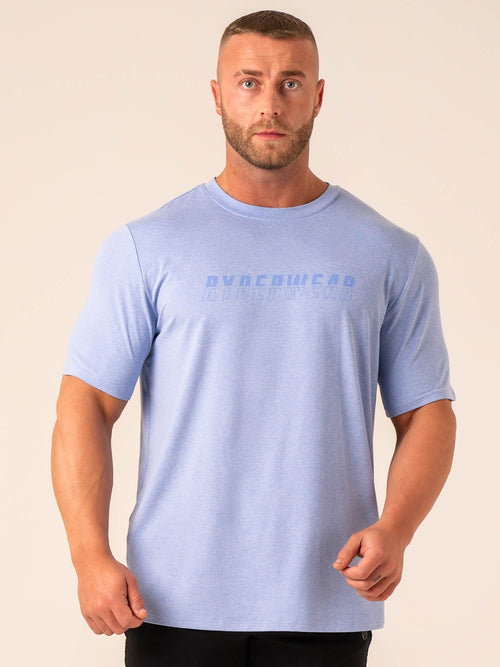 Soft Tech T-Shirt Blue Marl