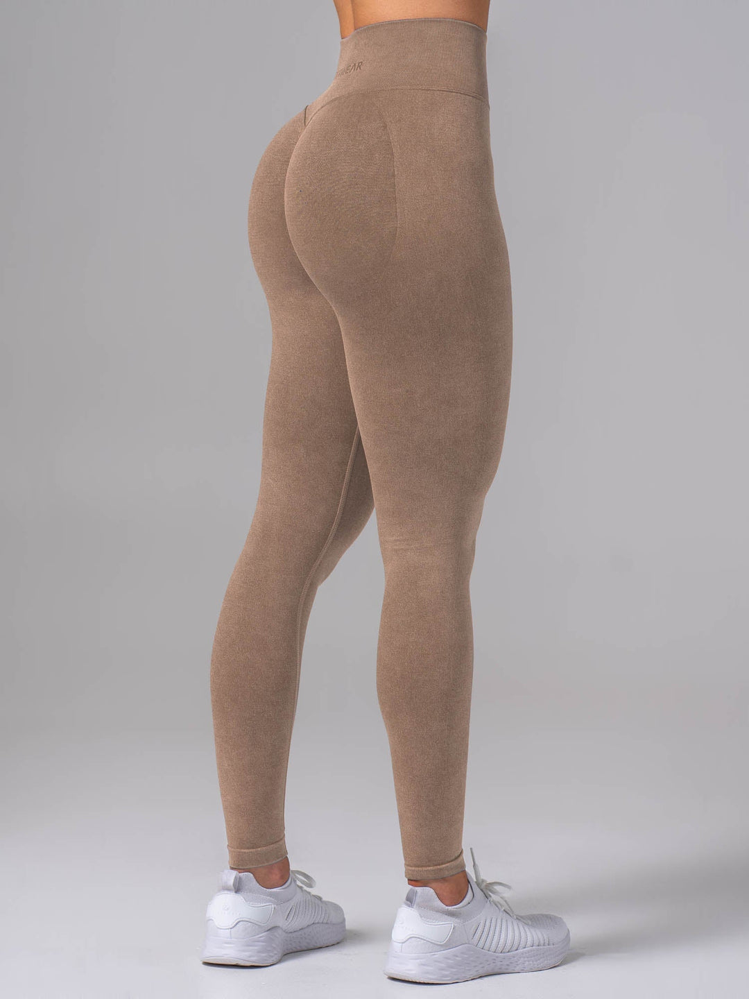Stonewash Scrunch Seamless Leggings - Chai Clothing Ryderwear 