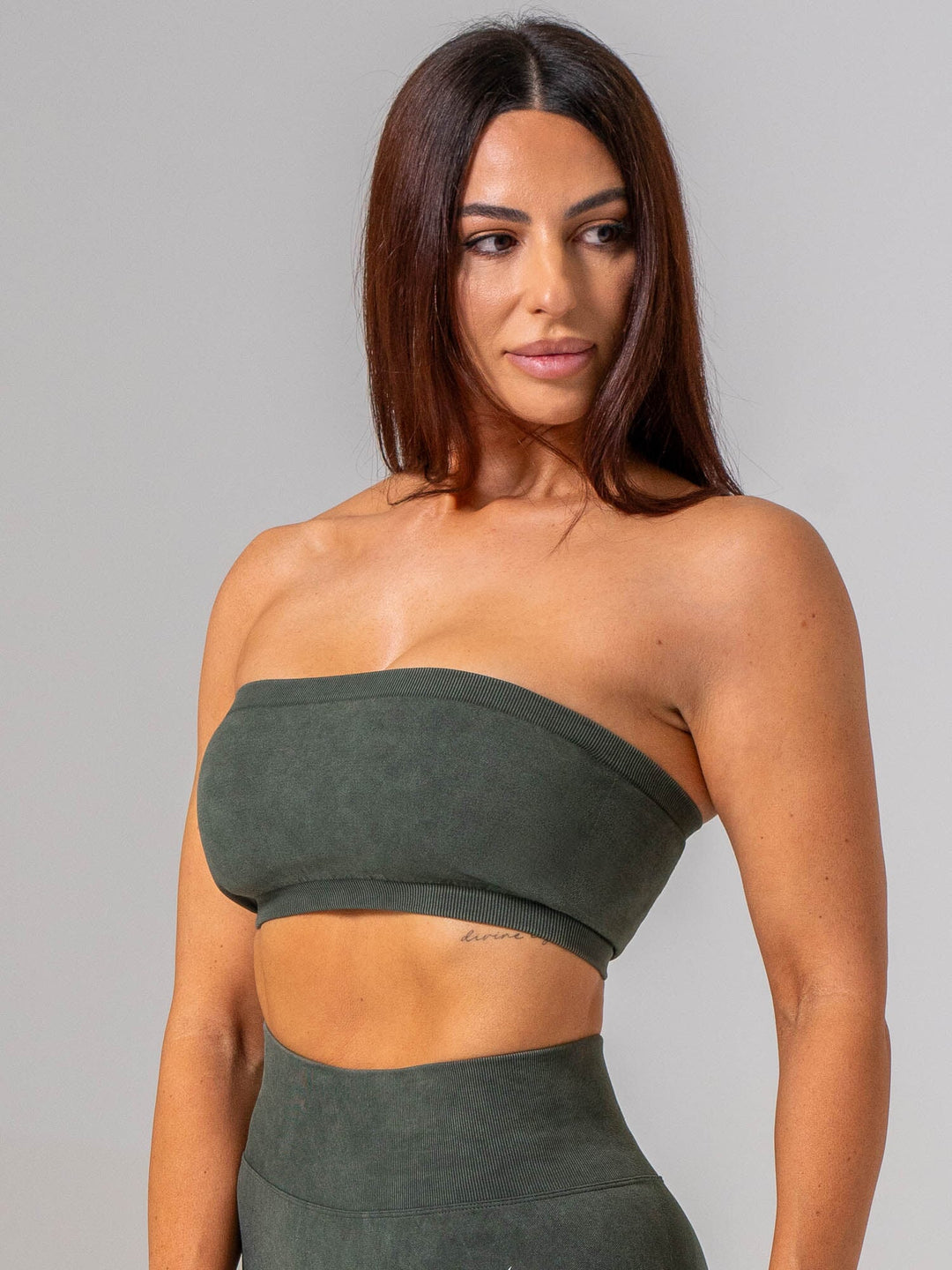 Stonewash Seamless Bandeau - Evergreen Clothing Ryderwear 