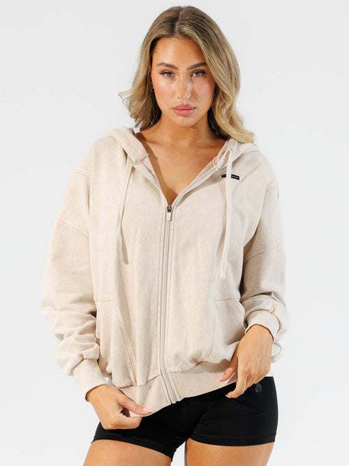 Stonewash Track Jacket Stone