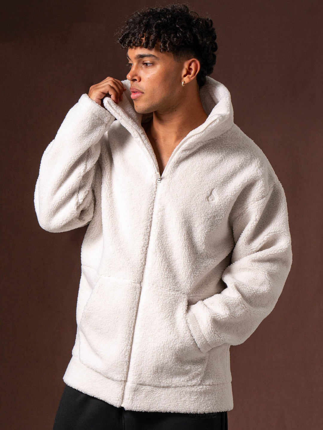 Teddy Jacket - Bone Clothing Ryderwear 