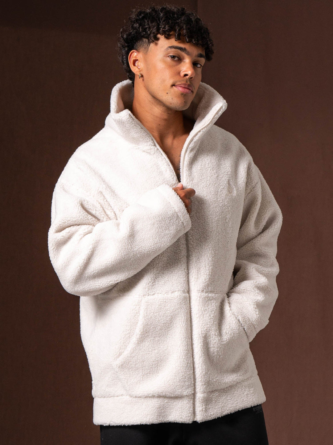 Teddy Jacket - Bone Clothing Ryderwear 