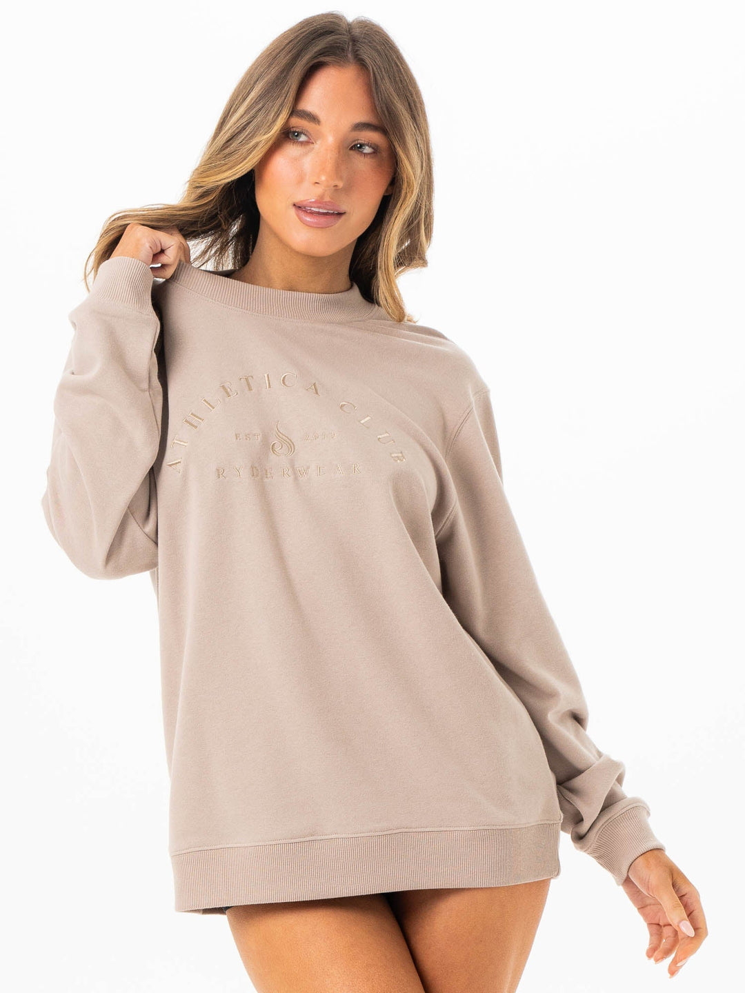Tempo Sweater - Almond Clothing Ryderwear 