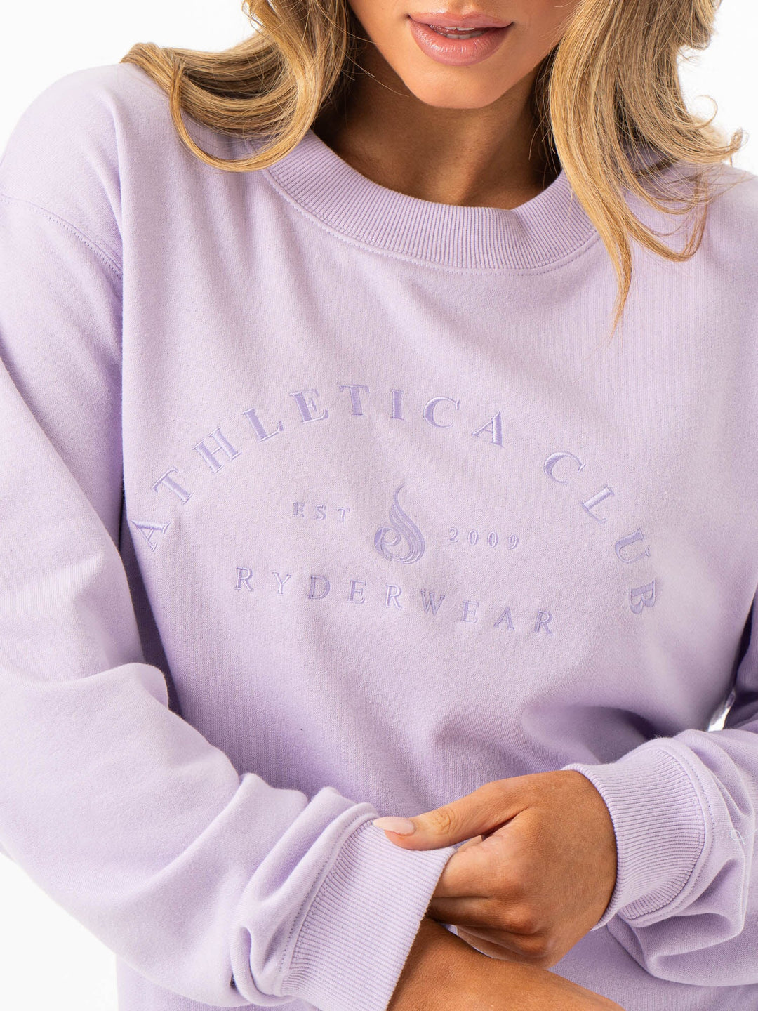 Tempo Sweater - Lilac Clothing Ryderwear 