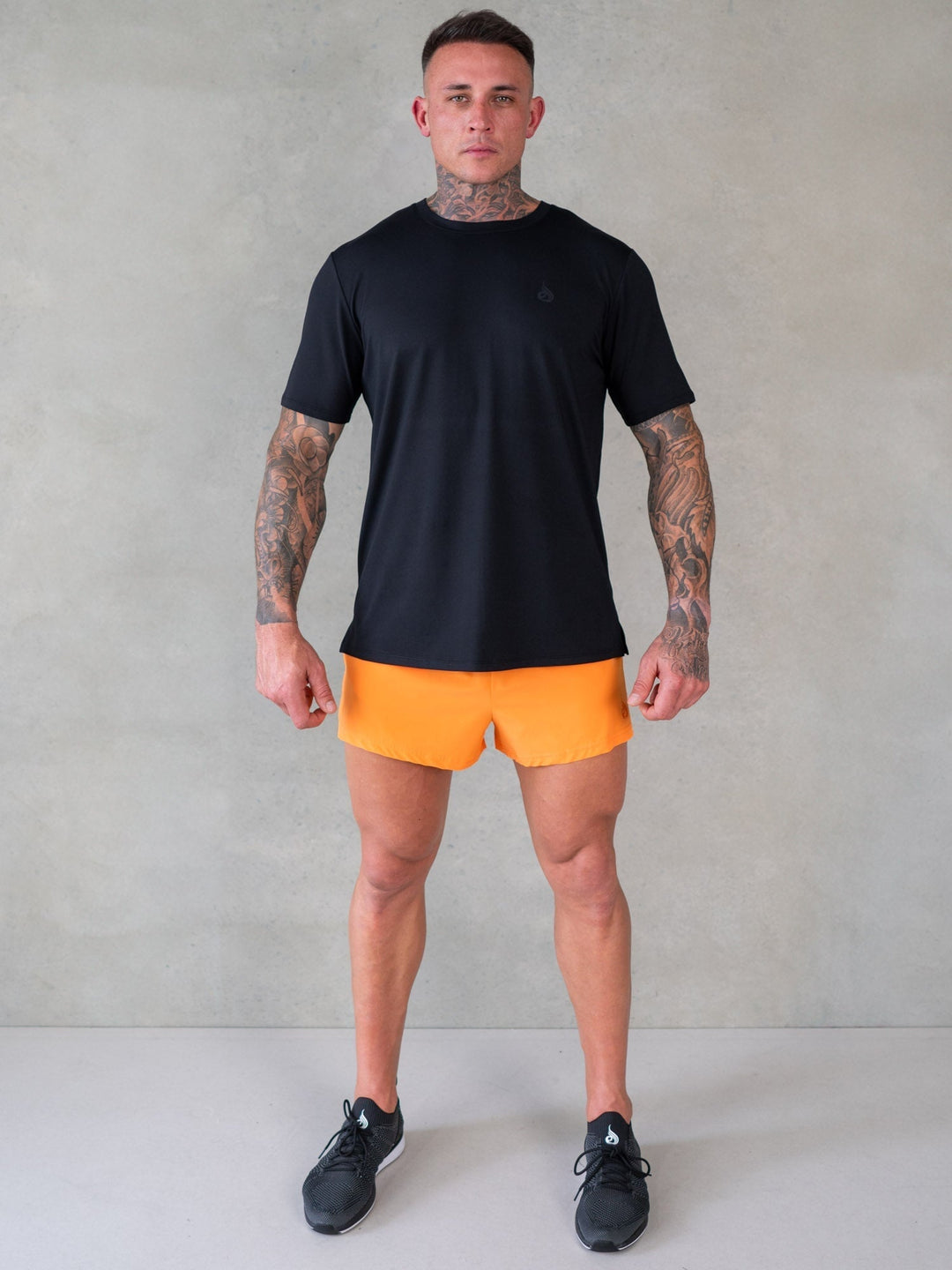 Training Shorts - Orange Clothing Ryderwear 