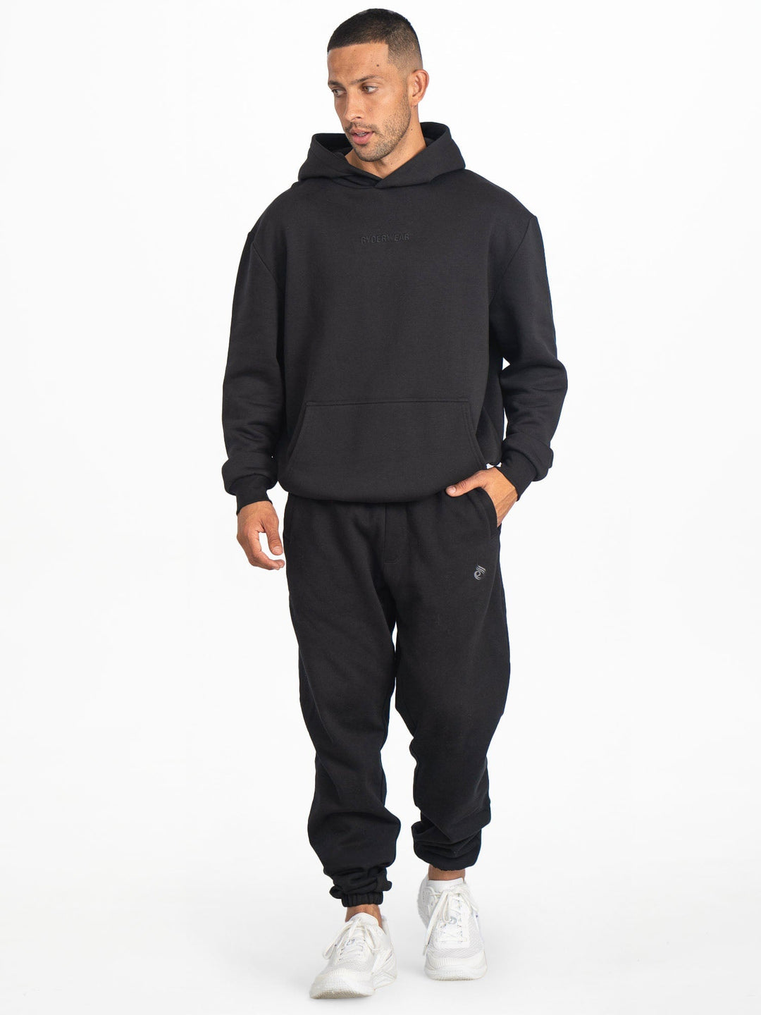Unisex Hoodie - Black Clothing Ryderwear 