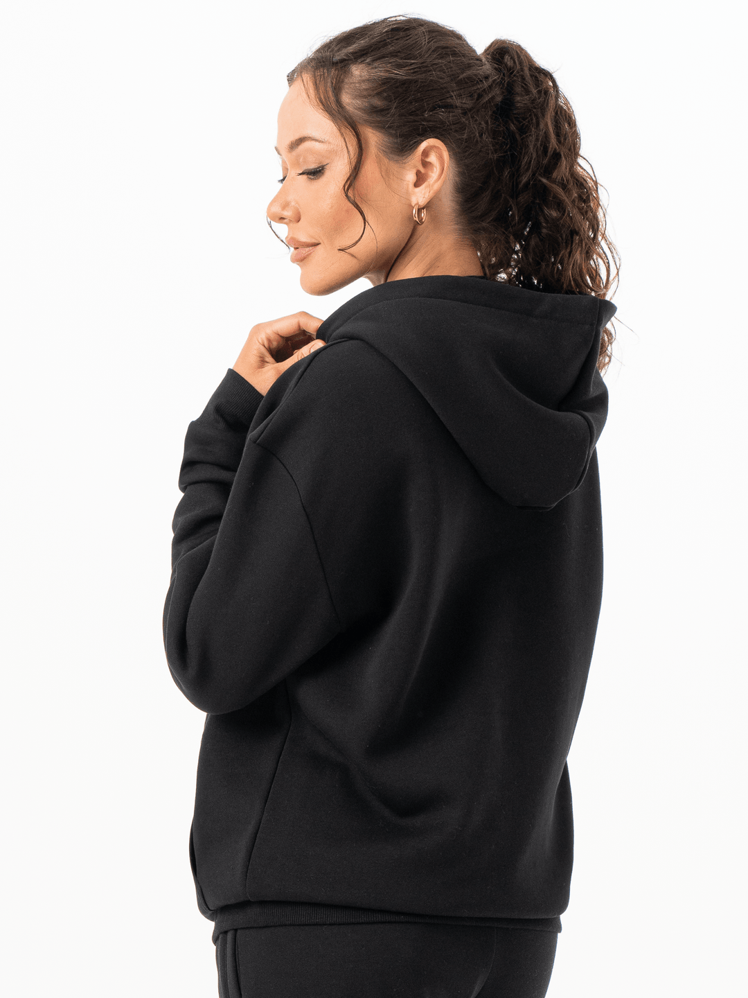 Unisex Hoodie - Black Clothing Ryderwear 