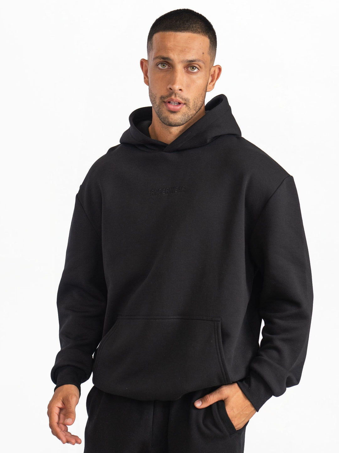 Unisex Hoodie - Black Clothing Ryderwear 