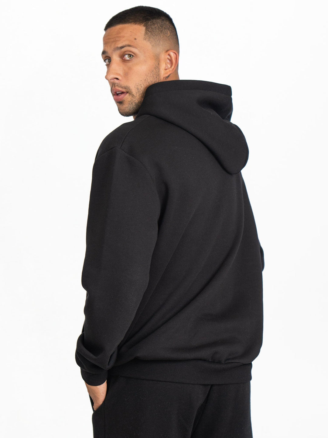 Unisex Hoodie - Black Clothing Ryderwear 