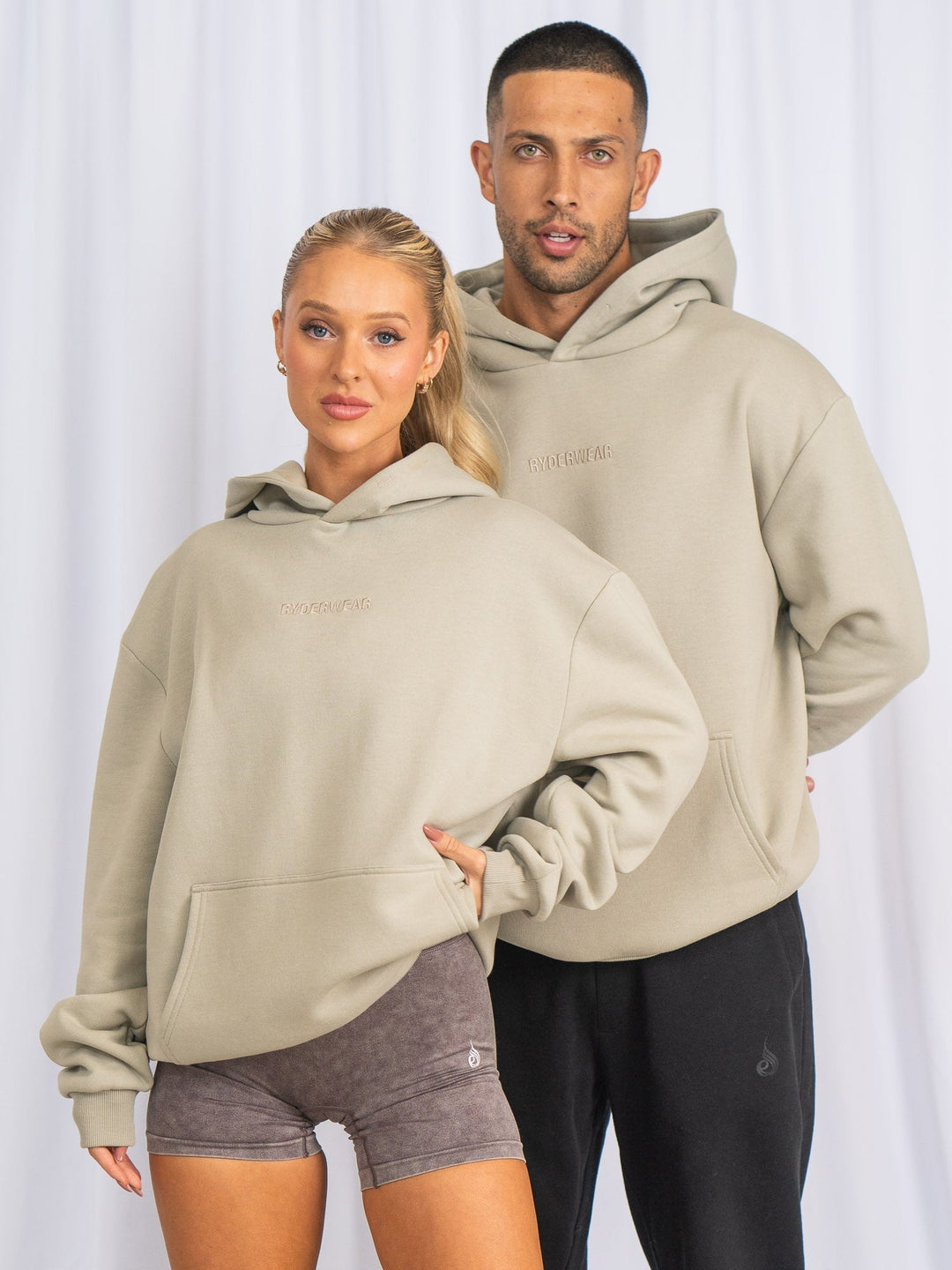 Unisex Hoodie - Stone Clothing Ryderwear 