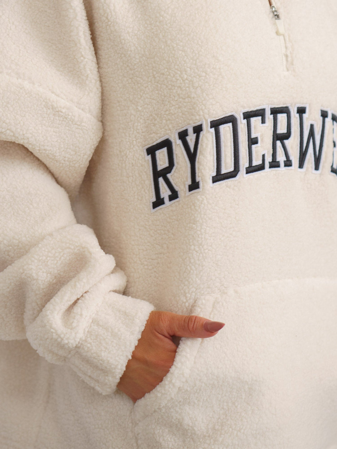 Unisex Teddy Jumper - Vanilla Clothing Ryderwear