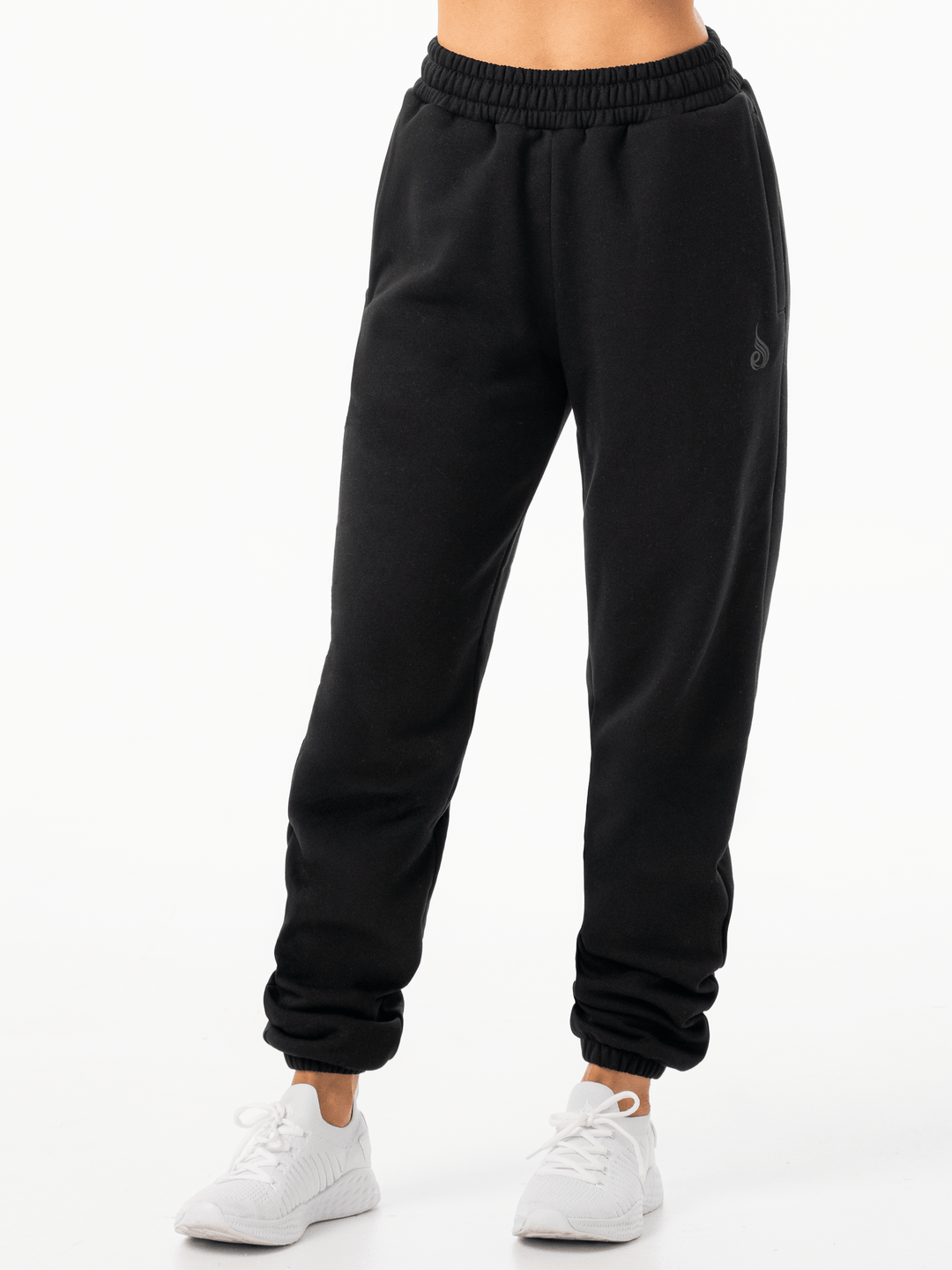 Unisex Track Pants - Black Clothing Ryderwear 