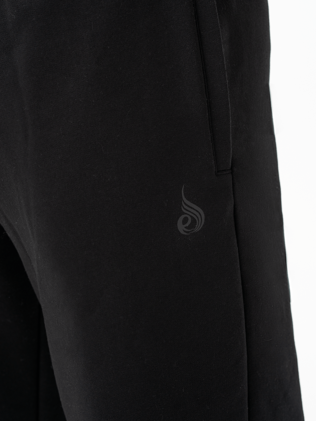 Unisex Track Pants - Black Clothing Ryderwear 