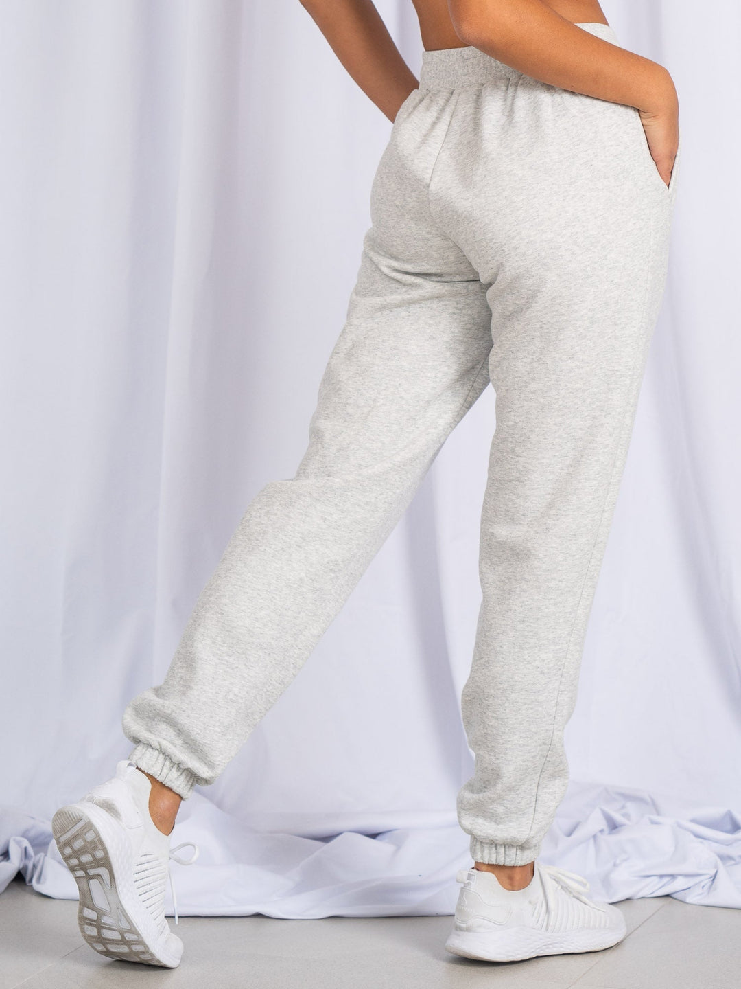 Unisex Track Pants - Snow Marl Clothing Ryderwear 