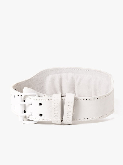 White weightlifting belt sale